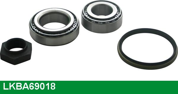 LUCAS LKBA69018 - Wheel hub, bearing Kit autospares.lv