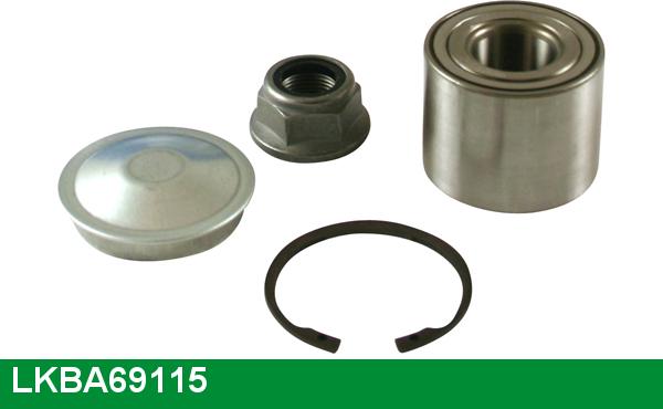 LUCAS LKBA69115 - Wheel hub, bearing Kit autospares.lv