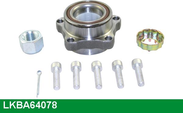 LUCAS LKBA64078 - Wheel hub, bearing Kit autospares.lv