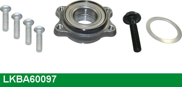 LUCAS LKBA60097 - Wheel hub, bearing Kit autospares.lv