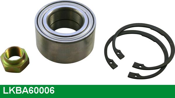 LUCAS LKBA60006 - Wheel hub, bearing Kit autospares.lv