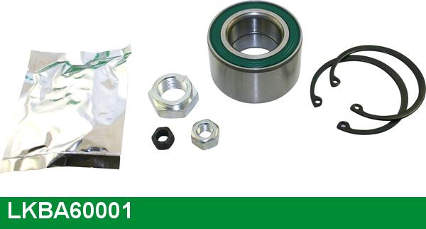 LUCAS LKBA60001 - Wheel hub, bearing Kit autospares.lv