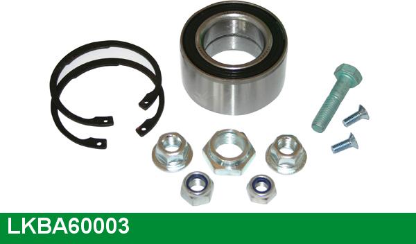 LUCAS LKBA60003 - Wheel hub, bearing Kit autospares.lv