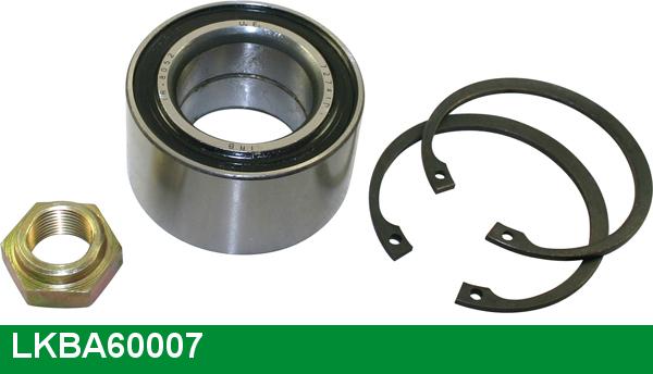 LUCAS LKBA60007 - Wheel hub, bearing Kit autospares.lv