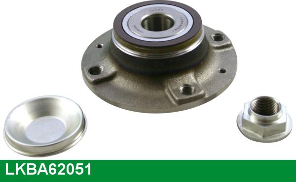 LUCAS LKBA62051 - Wheel hub, bearing Kit autospares.lv