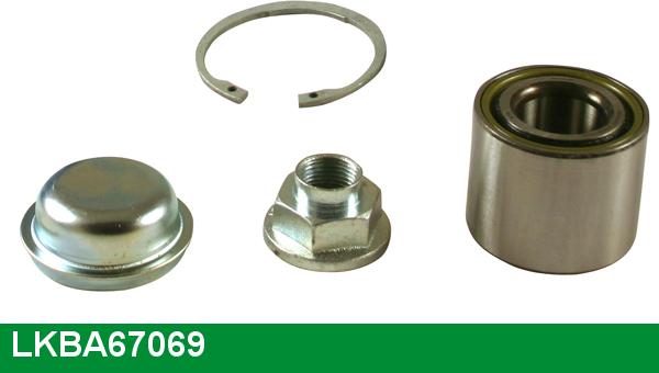 LUCAS LKBA67069 - Wheel hub, bearing Kit autospares.lv