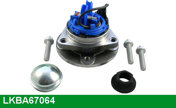 LUCAS LKBA67064 - Wheel hub, bearing Kit autospares.lv