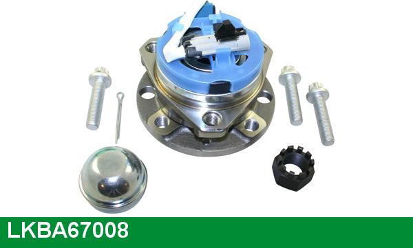 LUCAS LKBA67008 - Wheel hub, bearing Kit autospares.lv