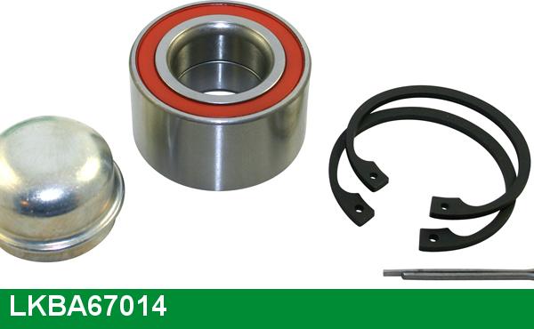 LUCAS LKBA67014 - Wheel hub, bearing Kit autospares.lv