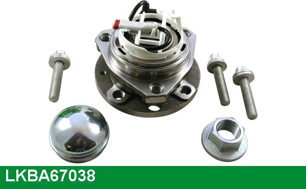 LUCAS LKBA67038 - Wheel hub, bearing Kit autospares.lv