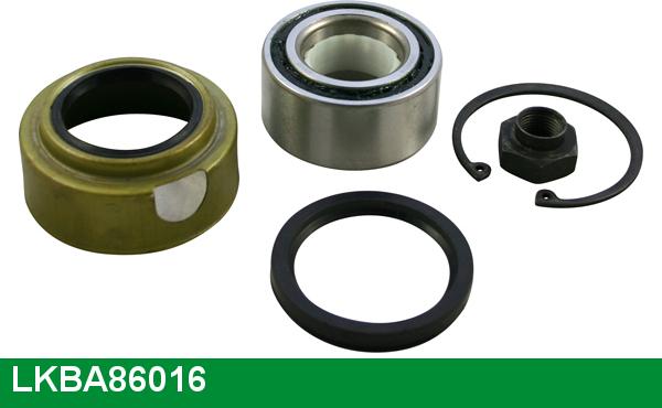 LUCAS LKBA86016 - Wheel hub, bearing Kit autospares.lv