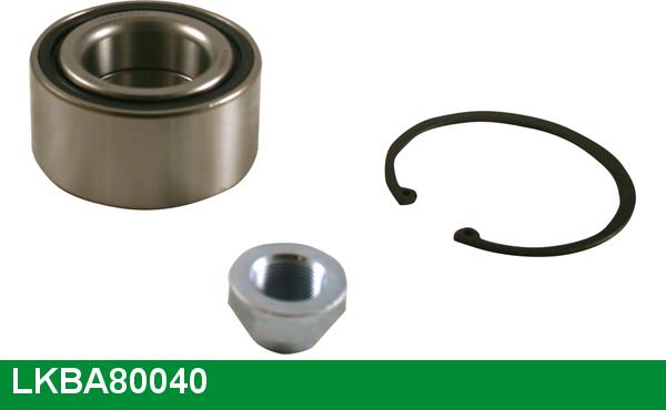 LUCAS LKBA80040 - Wheel hub, bearing Kit autospares.lv