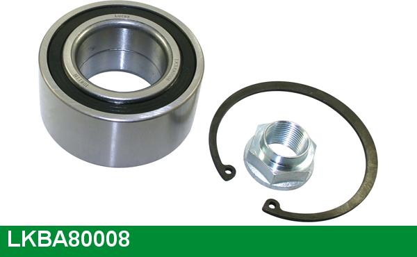 LUCAS LKBA80008 - Wheel hub, bearing Kit autospares.lv