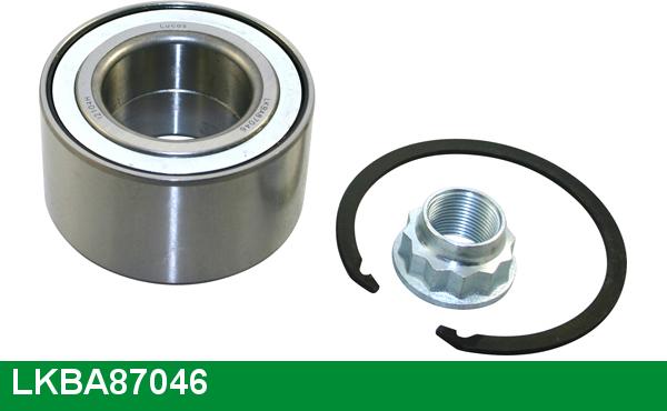 LUCAS LKBA87046 - Wheel hub, bearing Kit autospares.lv