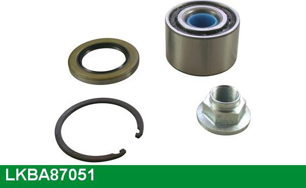 LUCAS LKBA87051 - Wheel hub, bearing Kit autospares.lv