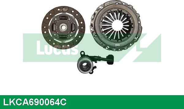 LUCAS LKCA690064C - Clutch Kit autospares.lv