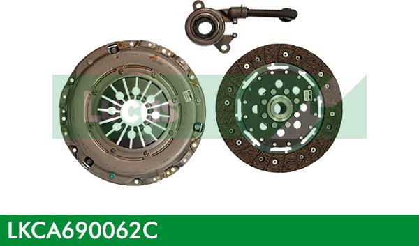 LUCAS LKCA690062C - Clutch Kit autospares.lv