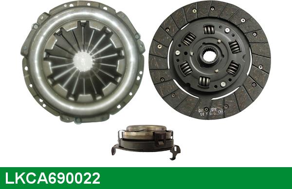 LUCAS LKCA690022 - Clutch Kit autospares.lv