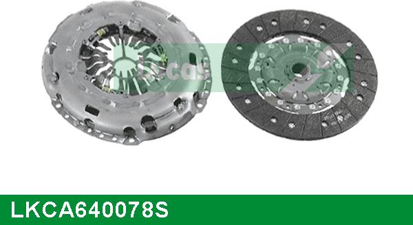 LUCAS LKCA640078S - Clutch Kit autospares.lv