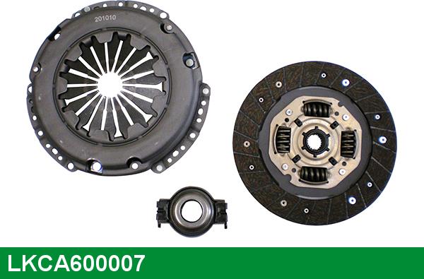 LUCAS LKCA600007 - Clutch Kit autospares.lv