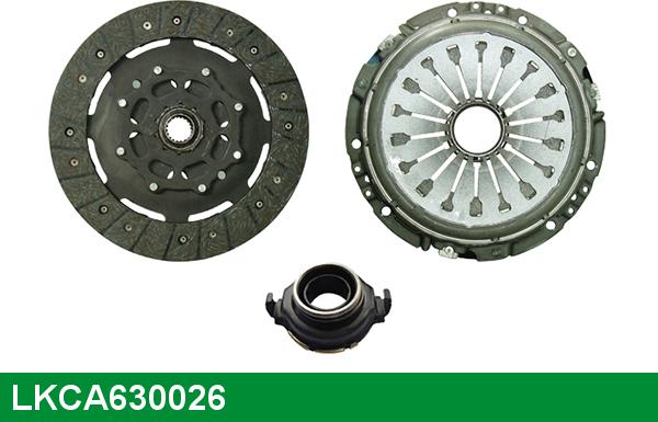 LUCAS LKCA630026 - Clutch Kit autospares.lv