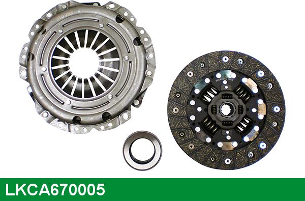 LUCAS LKCA670005 - Clutch Kit autospares.lv