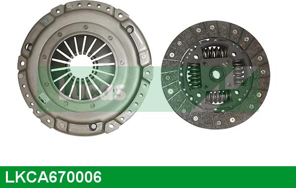 LUCAS LKCA670006 - Clutch Kit autospares.lv