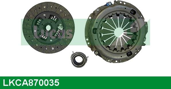 LUCAS LKCA870035 - Clutch Kit autospares.lv