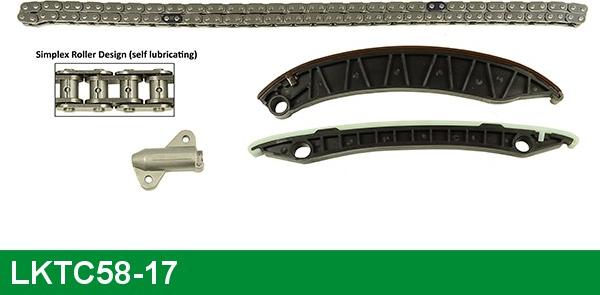 LUCAS LKTC58-17 - Timing Chain Kit autospares.lv