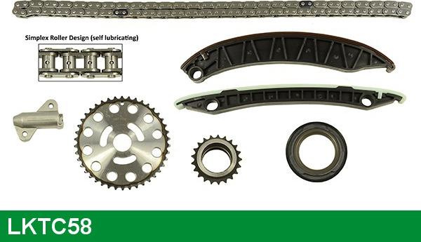 LUCAS LKTC58 - Timing Chain Kit autospares.lv