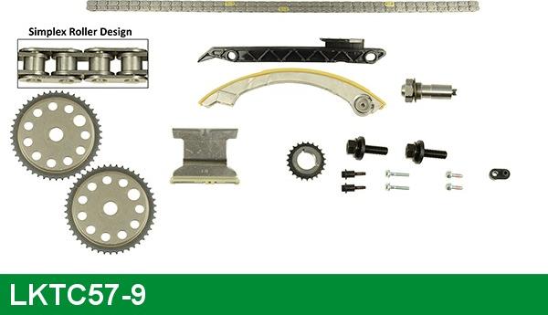 LUCAS LKTC57-9 - Timing Chain Kit autospares.lv