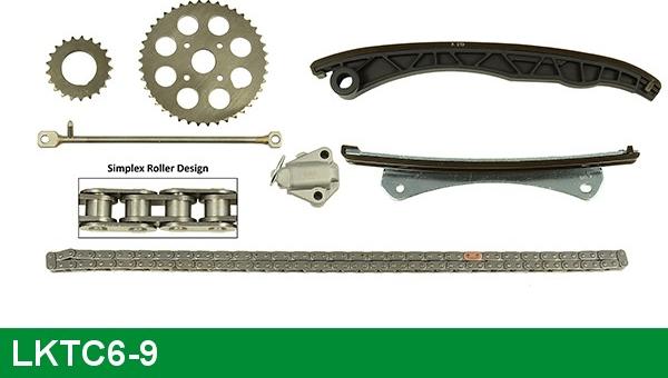 LUCAS LKTC6-9 - Timing Chain Kit autospares.lv