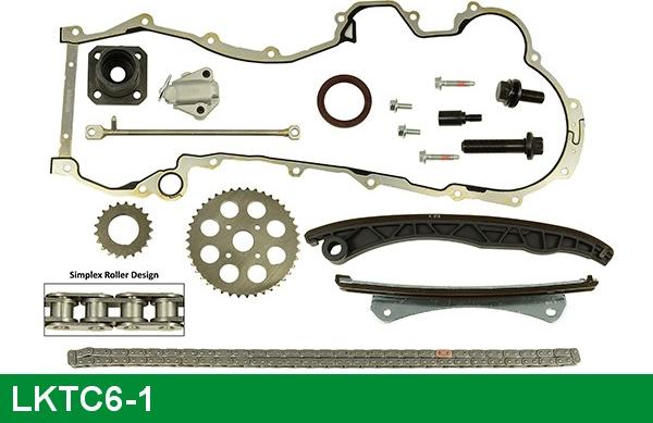 LUCAS LKTC6-1 - Timing Chain Kit autospares.lv