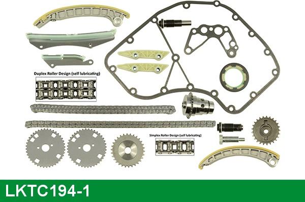 LUCAS LKTC194-1 - Timing Chain Kit autospares.lv