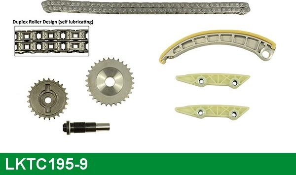 LUCAS LKTC195-9 - Timing Chain Kit autospares.lv