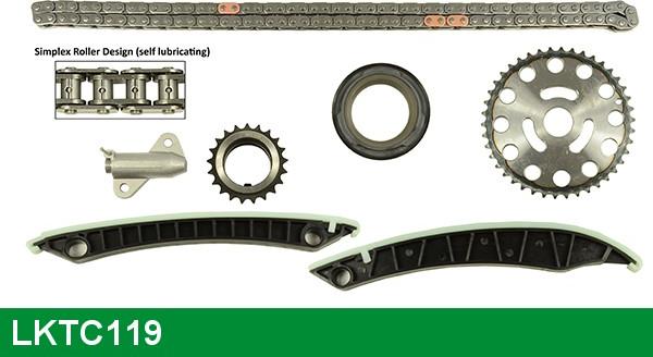 LUCAS LKTC119 - Timing Chain Kit autospares.lv