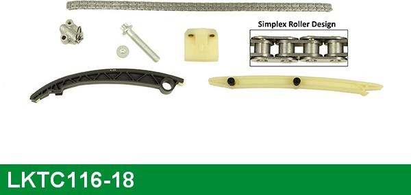 LUCAS LKTC116-18 - Timing Chain Kit autospares.lv