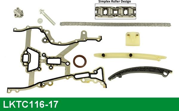 LUCAS LKTC116-17 - Timing Chain Kit autospares.lv