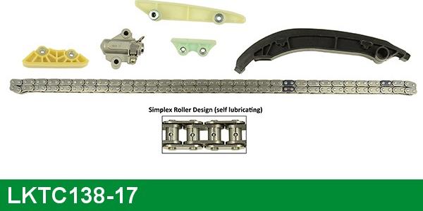 LUCAS LKTC138-17 - Timing Chain Kit autospares.lv