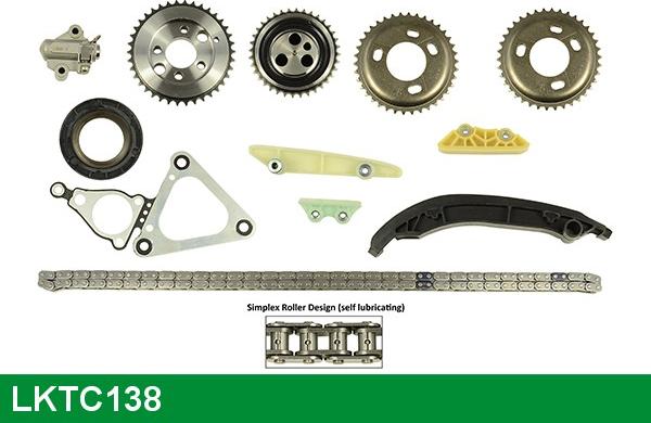 LUCAS LKTC138 - Timing Chain Kit autospares.lv