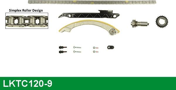 LUCAS LKTC120-9 - Timing Chain Kit autospares.lv