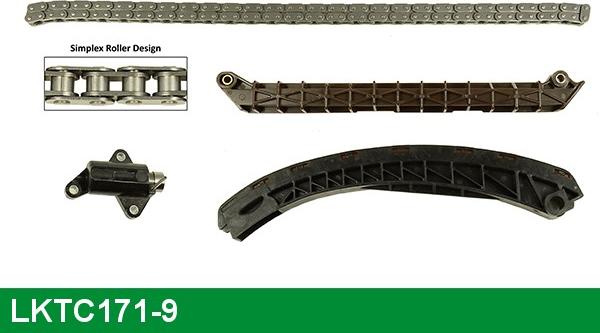 LUCAS LKTC171-9 - Timing Chain Kit autospares.lv