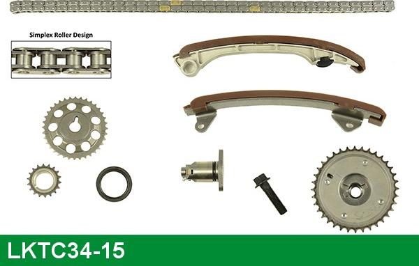 LUCAS LKTC34-15 - Timing Chain Kit autospares.lv