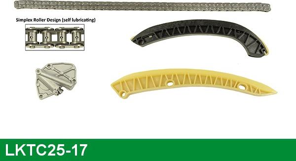 LUCAS LKTC25-17 - Timing Chain Kit autospares.lv