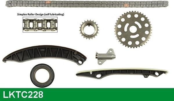 LUCAS LKTC228 - Timing Chain Kit autospares.lv