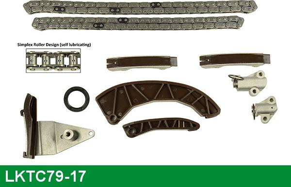 LUCAS LKTC79-17 - Timing Chain Kit autospares.lv