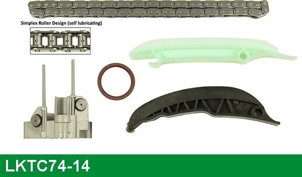 LUCAS LKTC74-14 - Timing Chain Kit autospares.lv