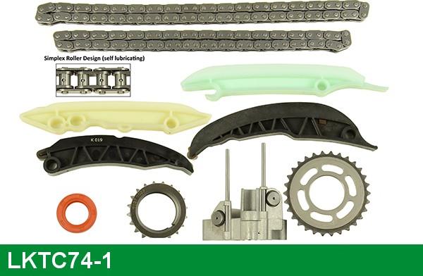 LUCAS LKTC74-1 - Timing Chain Kit autospares.lv