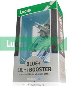 LUCAS LLX472BL50X2 - Bulb, headlight autospares.lv