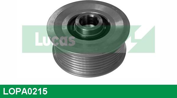 LUCAS LOPA0215 - Pulley, alternator, freewheel clutch autospares.lv